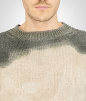 Bottega Veneta® Mist Sergeantdip-Dye Wool Sweater Bottega Veneta® Mist Sergeantdip-Dye Wool Sweater