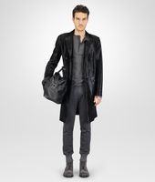 Bottega Veneta® Medium Grey Melange Summer Cashmere Flannel Sweater Bottega Veneta® Medium Grey Melange Summer Cashmere Flannel Sweater