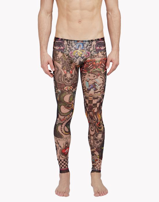 tattoo leggings underwear Man Dsquared2