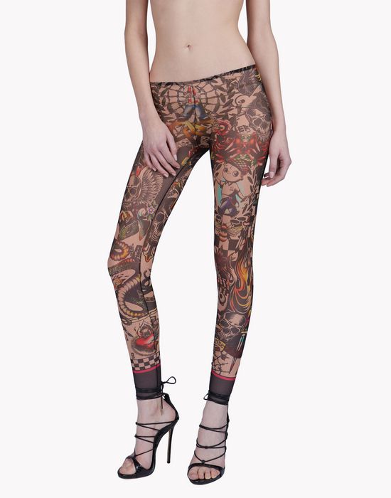 tattoo leggings underwear Woman Dsquared2