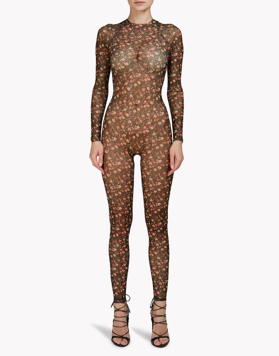 floral body jumpsuit underwear Woman Dsquared2
