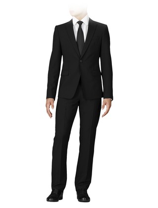 Costume à un bouton
