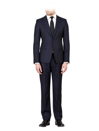 One button suit