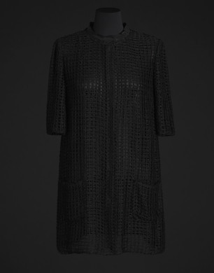Cappottino decostruito di rete larga - Soprabiti - Dolce&Gabbana - Estate 2015 Cappottino decostruito di rete larga - Soprabiti - Dolce&Gabbana - Estate 2015
