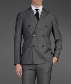 ARMANI COLLEZIONI - Double-breasted suit