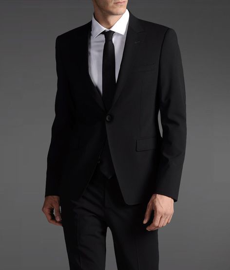 One button suit