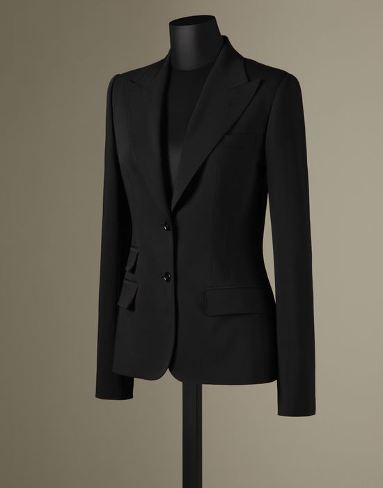 TURLINGTON SINGLE-BREASTED BLAZER - Women's suits - Dolce&Gabbana - Winter 2014 TURLINGTON SINGLE-BREASTED BLAZER - Women's suits - Dolce&Gabbana - Winter 2014