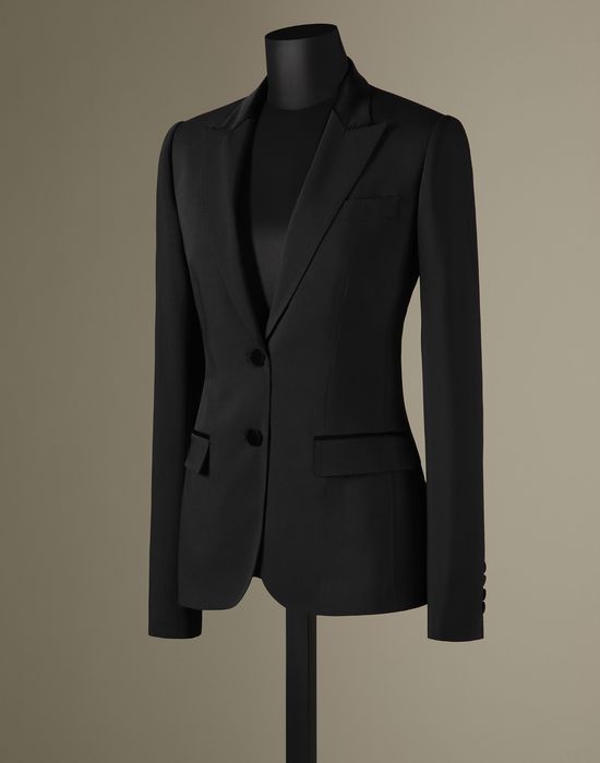 MARTINI SINGLE-BREASTED BLAZER - Women's suits - Dolce&Gabbana - Winter 2015 MARTINI SINGLE-BREASTED BLAZER - Women's suits - Dolce&Gabbana - Winter 2015