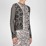 Jacquard Cotton Cardigan - Sweater and top - BOTTEGA VENETA - PE13 - 730