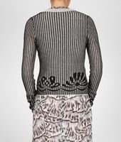 Bottega Veneta® Jacquard Cotton Cardigan Bottega Veneta® Jacquard Cotton Cardigan