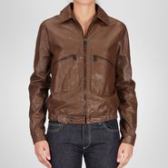 Soft Goatskin Leather Jacket - Coat or Jacket - BOTTEGA VENETA - PE13 - 4900