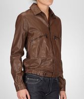 Bottega Veneta® Soft Goatskin Leather Jacket Bottega Veneta® Soft Goatskin Leather Jacket