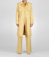 Bottega Veneta® Fluid Light Wool Gabardine Trench Bottega Veneta® Fluid Light Wool Gabardine Trench