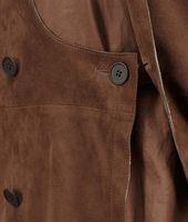 Bottega Veneta® Reindeer Suede Coat Bottega Veneta® Reindeer Suede Coat