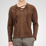 Reindeer Suede Shirt - Top or Sweater - BOTTEGA VENETA - PE13 - 4150