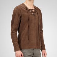 Reindeer Suede Shirt - Top or Sweater - BOTTEGA VENETA - PE13 - 4150