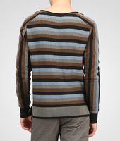 Bottega Veneta® Striped Crepe Cotton Shirt Bottega Veneta® Striped Crepe Cotton Shirt
