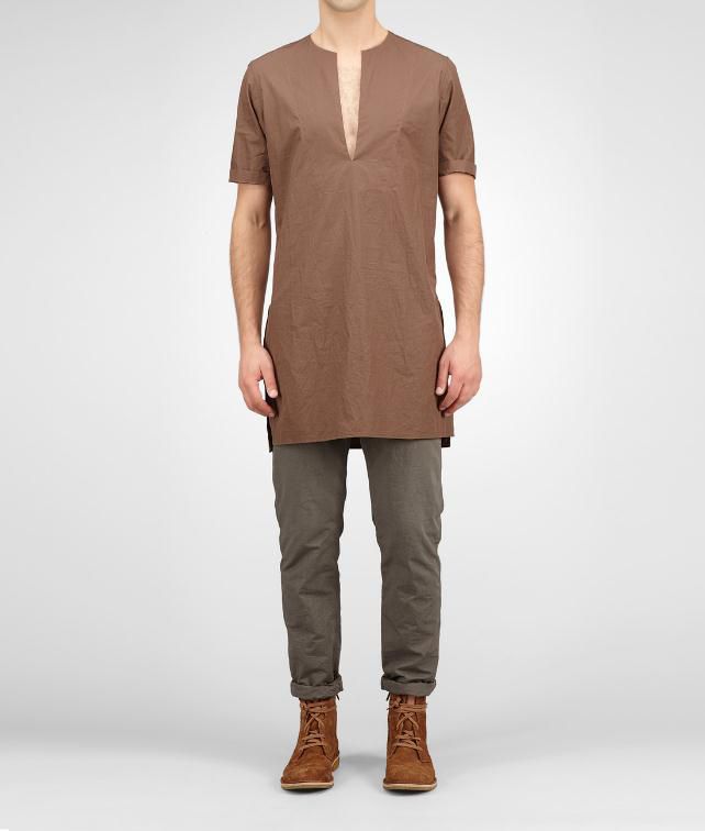 BOTTEGA VENETA Light Cotton Tunic Tops, tees and shirts U fp