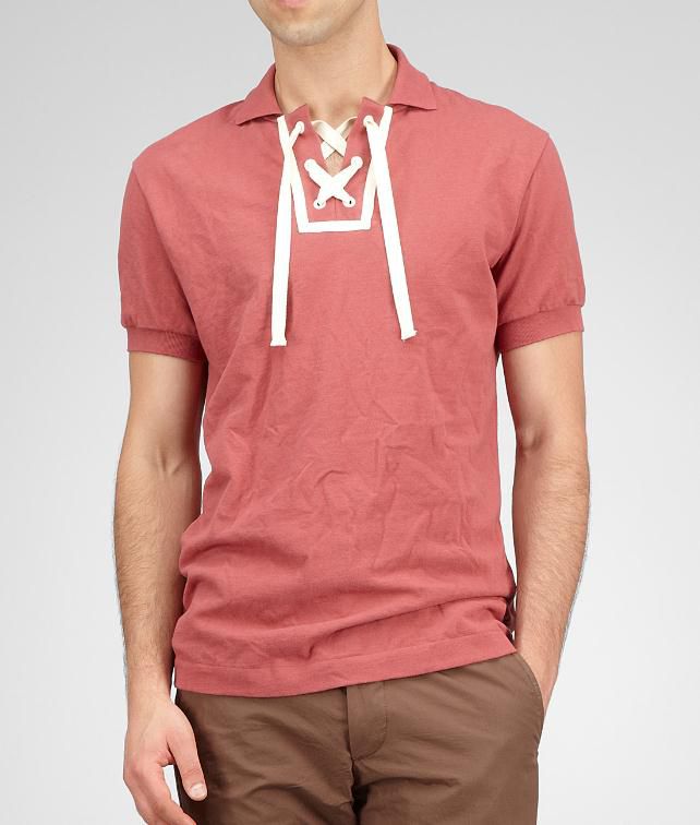 BOTTEGA VENETA Piquet Polo Tops, tees and shirts U fp