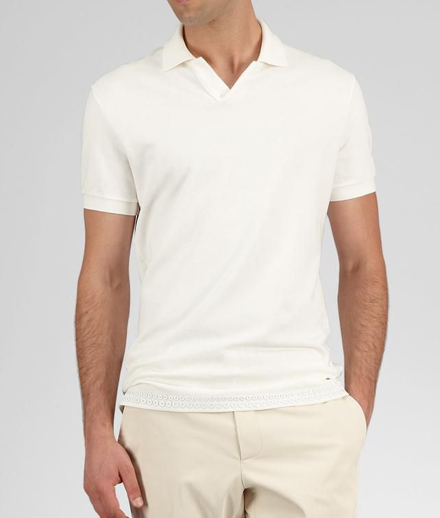 BOTTEGA VENETA Piquet Polo Tops, tees and shirts U fp
