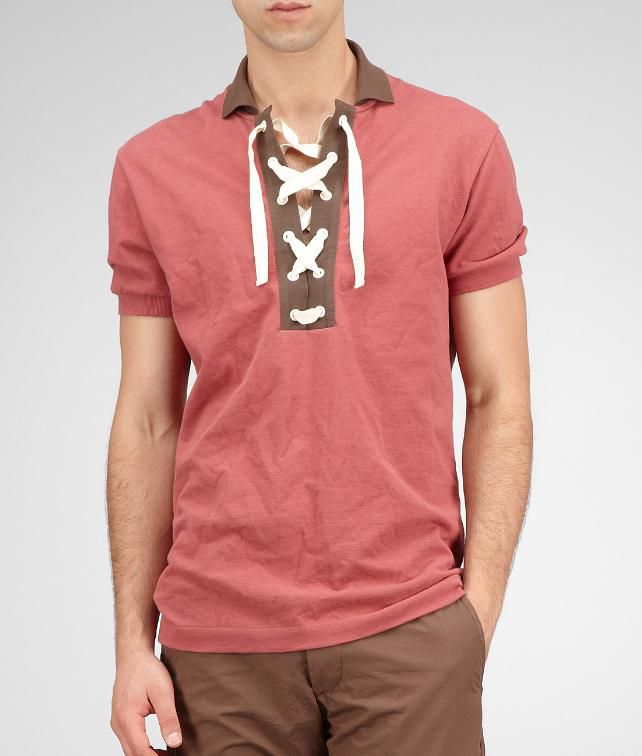 BOTTEGA VENETA Piquet Polo Tops, tees and shirts U fp