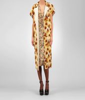 Bottega Veneta® Kleid aus Lurex mit Nieten mit Jacquard-Muster Bottega Veneta® Kleid aus Lurex mit Nieten mit Jacquard-Muster