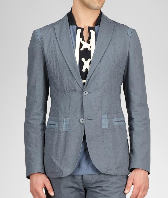 BOTTEGA VENETA Rib Cotton Jacket Coat or Jacket U fp