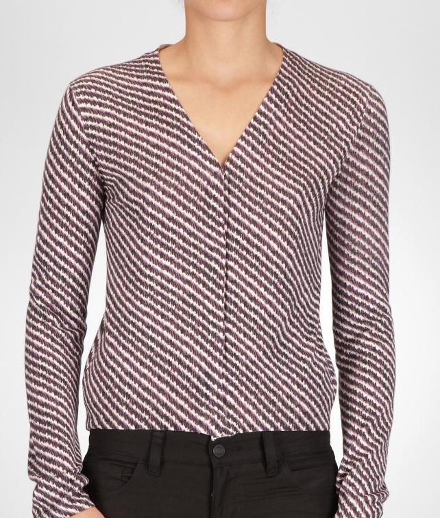 BOTTEGA VENETA Fine Silk Printed Top Sweater and top D fp