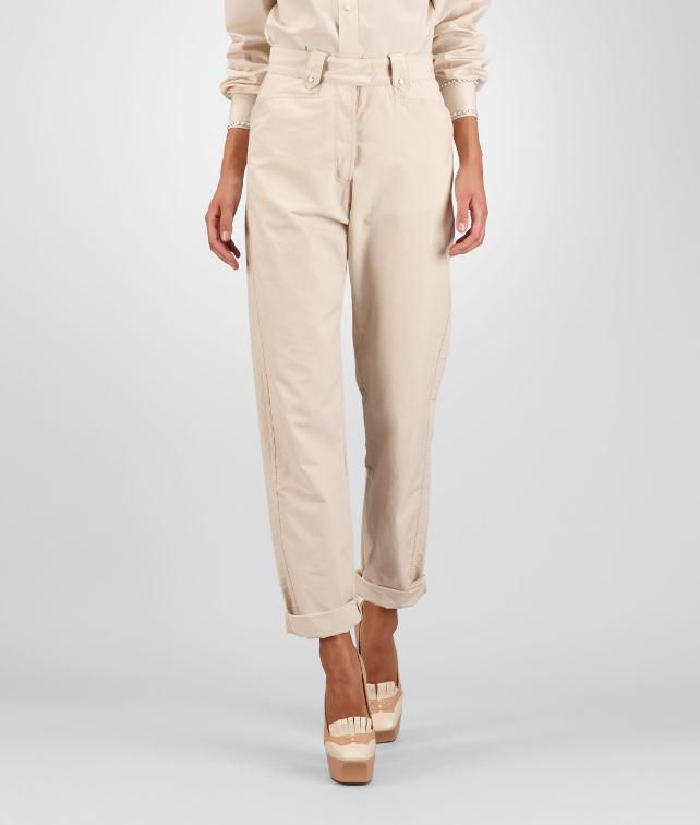 BOTTEGA VENETA Cotton Linen Trousers Skirt or pant D fp