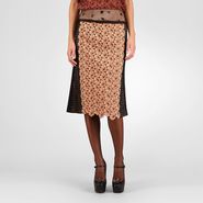 Silk Embroidered Perforated Flower Skirt - Skirt or pant - BOTTEGA VENETA - PE13 - 2750
