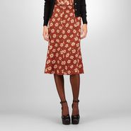 Crepe Silk Marguerite Print Skirt - - BOTTEGA VENETA - PE13 - 439