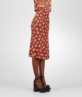 Bottega Veneta® Crepe Silk Marguerite Print Skirt Bottega Veneta® Crepe Silk Marguerite Print Skirt