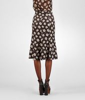 Bottega Veneta® Crepe Silk Marguerite Print Skirt Bottega Veneta® Crepe Silk Marguerite Print Skirt