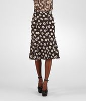 Bottega Veneta® Crepe Silk Marguerite Print Skirt Bottega Veneta® Crepe Silk Marguerite Print Skirt