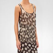 Chiffon Fringed Marguerite Top - Sweater and top - BOTTEGA VENETA - PE13 - 630