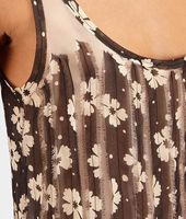 Bottega Veneta® Chiffon Fringed Marguerite Top Bottega Veneta® Chiffon Fringed Marguerite Top