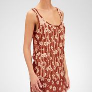 Chiffon Fringed Marguerite Top - Sweater and top - BOTTEGA VENETA - PE13 - 630