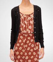 Bottega Veneta® Chiffon Fringed Marguerite Top Bottega Veneta® Chiffon Fringed Marguerite Top