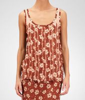 Bottega Veneta® Chiffon Fringed Marguerite Top Bottega Veneta® Chiffon Fringed Marguerite Top