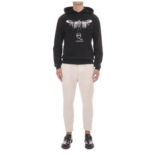 McQ, Hoodie, Skeleton Fly McQ Hoody