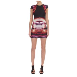 McQ, Dress, Lightening Cap Sleeve Dress