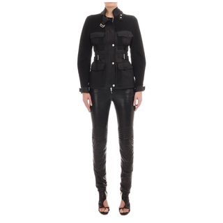 McQ, Jacket, Jet Black Raffia Lux Sport Jacket
