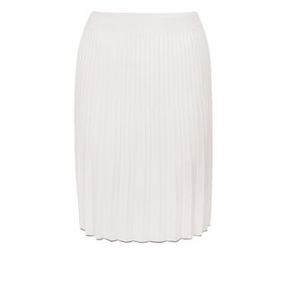 McQ, Skirt, Monochrome Pleated Skirt