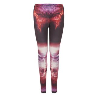 McQ, Leggings, Lightening Print Leggings