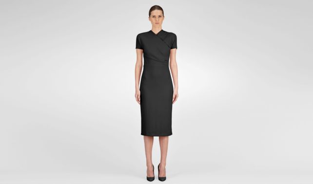 BOTTEGA VENETA - Vestito in Crêpe Japponaise