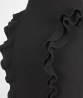 Bottega Veneta® Nero Crepe Italien Dress Bottega Veneta® Nero Crepe Italien Dress