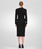 Bottega Veneta® Nero Crepe Italien Dress Bottega Veneta® Nero Crepe Italien Dress