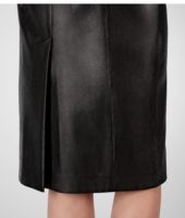 Bottega Veneta® Nero Glossed Lambskin Dress Bottega Veneta® Nero Glossed Lambskin Dress