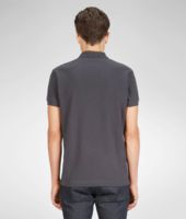 Bottega Veneta® Poloshirt aus Baumwollpikee Ardoise Bottega Veneta® Poloshirt aus Baumwollpikee Ardoise