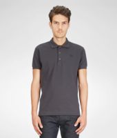 Bottega Veneta® Poloshirt aus Baumwollpikee Ardoise Bottega Veneta® Poloshirt aus Baumwollpikee Ardoise